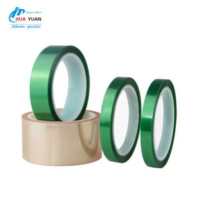 High Temperature Blue PET Polyester Masking Adhesive Tape with huayuan