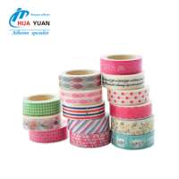 Free Sample Children Liked Cartoon Sticker Tape Decorative Window Tape Decorative Masking Tape